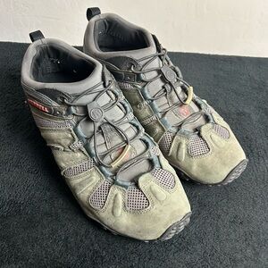 Merrell Black and Gray Hiking Shoes